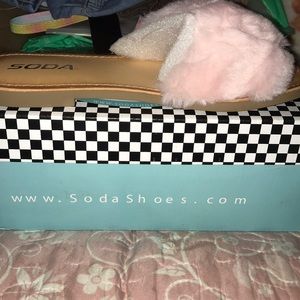 Tuscany Faux Fur Sandals